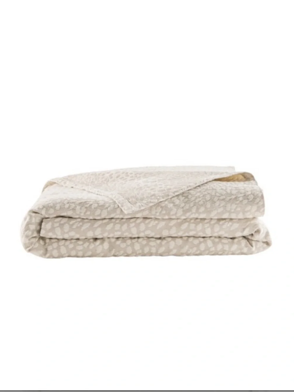 Imaginaire Modern & Contemporary Cotton Blend Jacquard Coverlet-EUC